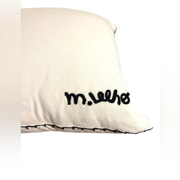 Anthropologie Marcello Velho Embroidered Folksong Pillow - Picture 4 of 7
